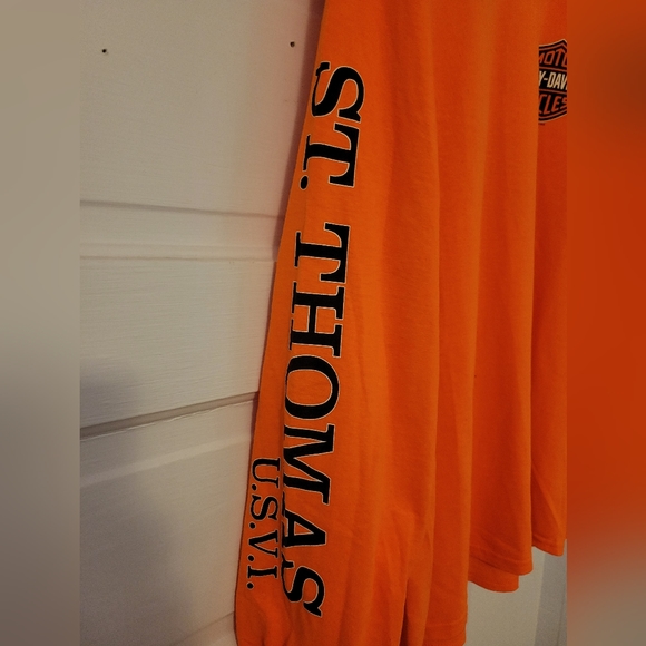 Harley Davidson NWT Mens XL St. Thomas U.S.V.I T'shirt - Picture 3 of 6